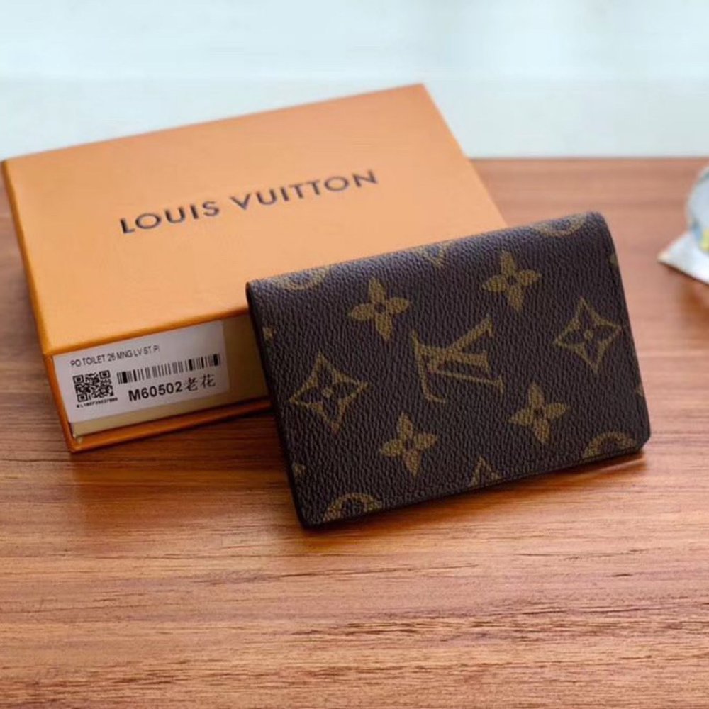 NWT Louis Vuitton Pocket Organizer in Monogram (M60502)